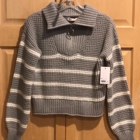 New SO cropped sweater - Picture 1 of 6